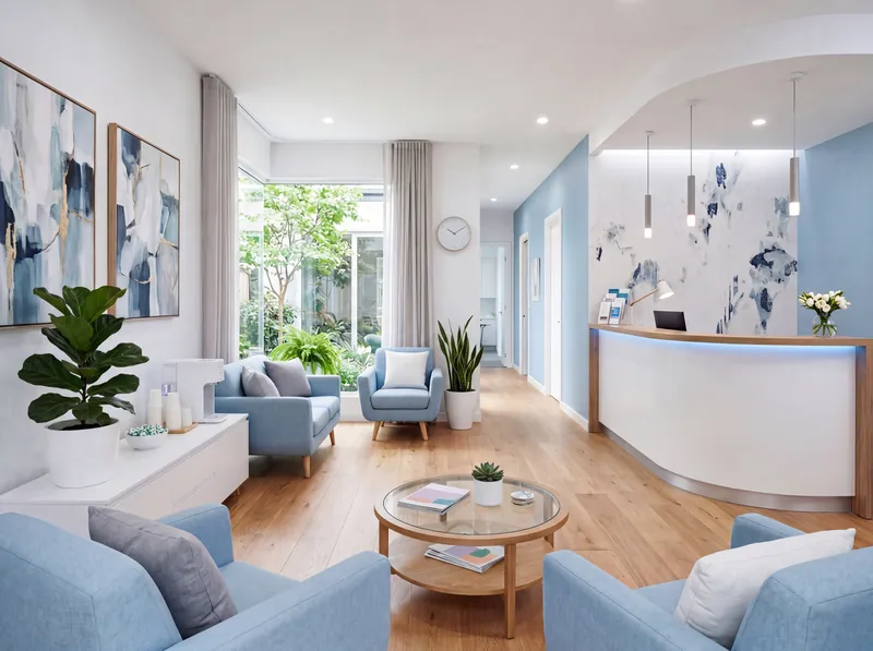 BrightSmile Dental comfortable waiting area