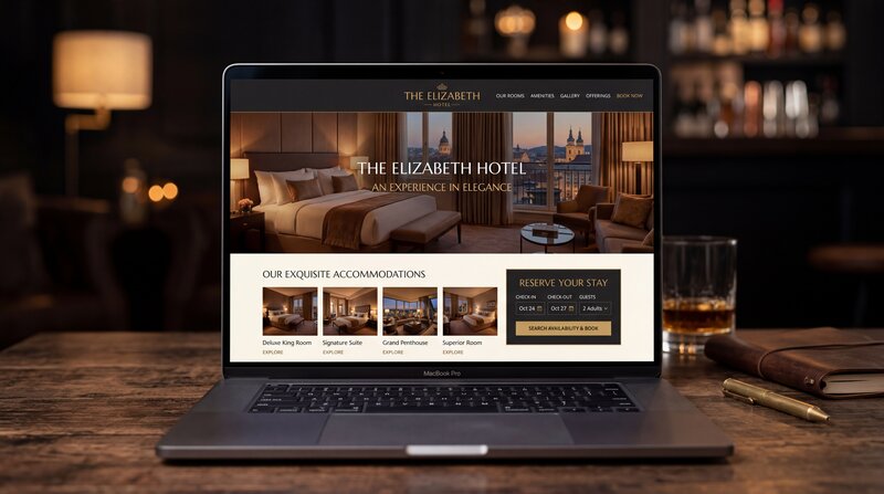 Hotel website template